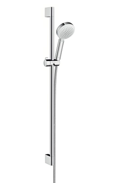 Hansgrohe-HG-Brausenset-Crometta-100-Vario-Unica-900mm-weiss-chrom-26657400 gallery number 1